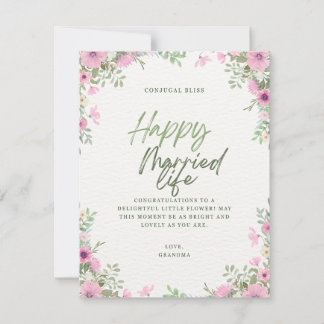 Trouwgroeten RSVP Kaartje
