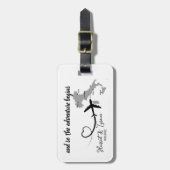 Trouwgunst Bagagelabels voor Destination Wedding (Voorkant verticaal)