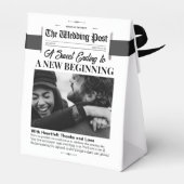 Trouwgunst Boxen Trouwkrant Gift Bags Bedankdoosjes (Achterkant)