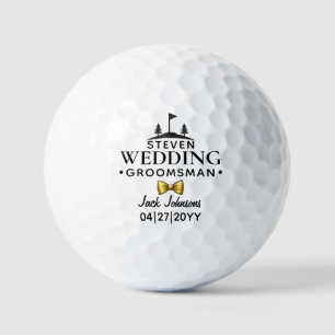 Trouwgunst Bruiloftsgeschenk Verlovingsfeest Getui Golfballen