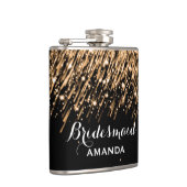 Trouwgunst Falling Stars Gold Heupfles (Rechts)