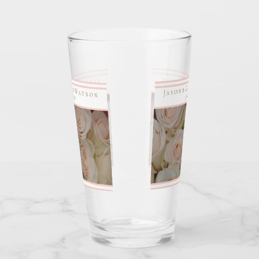 Trouwgunst Glazen Blush Rozen Rozen (Links)