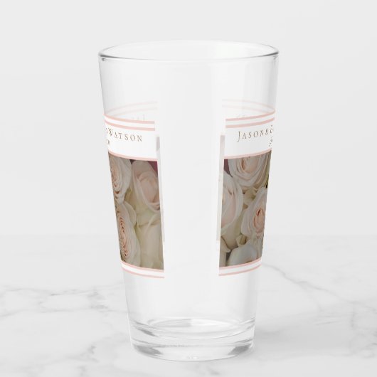 Trouwgunst Glazen Blush Rozen Rozen (Rechts)