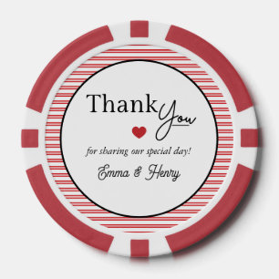 Trouwgunst Lucky in Love Poker Chips