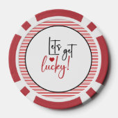 Trouwgunst Lucky in Love Poker Chips (Achterkant)