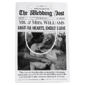 Trouwgunst Tassen Trouwkrant Gift Bag Medium Cadeauzakje (Voorkant)