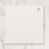 Trouwgunstlabels 'Beige Elegance' Bedankjes Labels (Achterkant)