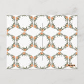 Trouwgunstzak - aangepaste naam en datum voor kaar briefkaart (Achterkant)