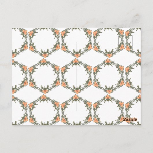 Trouwgunstzak - aangepaste naam en datum voor kaar briefkaart (Achterkant)