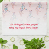 Trouwhanddoek Theedoek (Gevouwen)