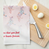 Trouwhanddoek Theedoek (Quarter Fold)