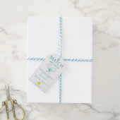 Trouwhemel, Tennis Bruiloftsfeest Cadeaulabel (Met Touw)