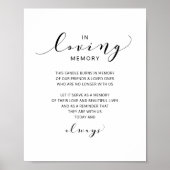 Trouwherdenking Bord Levendig Schrift Poster (Voorkant)