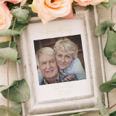 Trouwherdenking Gereserveerde Stoel Geliefde Perso Poster