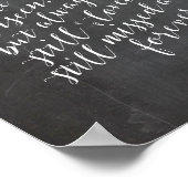 Trouwherdenking in liefdevolle herinnering, rouw,  poster (Hoek)