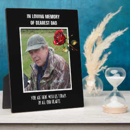 Trouwherdenking voor een overleden dierbare fotoplaat