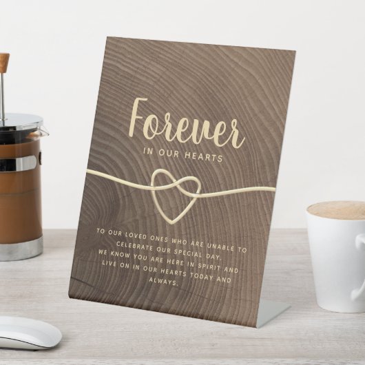 Trouwherdenkingstafel Voetstuk Bord Reclamebord Met Voetstuk (Insitu)