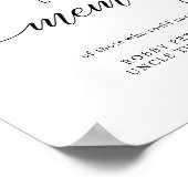 Trouwherdenkingsteken 'In liefdevolle herinnering' Poster (Hoek)