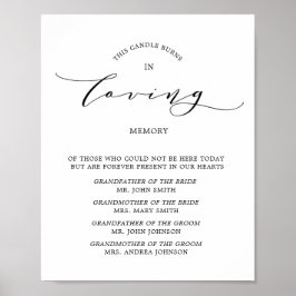 Trouwherdenkingsteken typografie in liefdevolle he poster