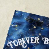 Trouwherinnering Aangepaste fototekst Strandlaken (In situ)