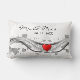 Trouwherinnering Monogram Liefdes Accent Kussen