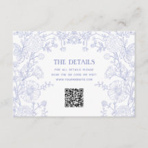 Trouwhulpdiensten QR-code voor vintage tuintruilof