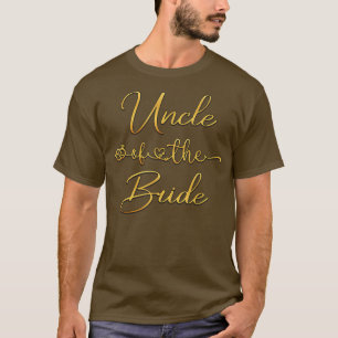 Trouwideeën voor de oom van de bruid t-shirt