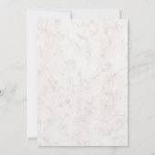 Trouwinformatie met Teal Rustic Anker Kaart (Achterkant)