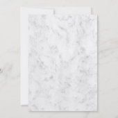 Trouwinformatie met turquoise roestig anker kaart (Achterkant)