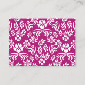 Trouwinformatiekaart met Stargazer-lelie Informatiekaartje (Achterkant)