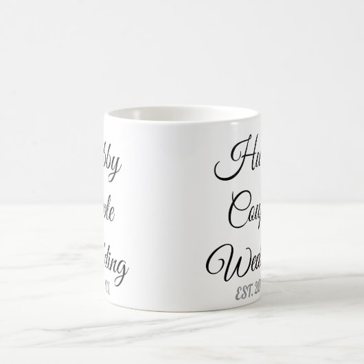 Trouwjubileum Aangepaste Retro Koffiemok (Center)