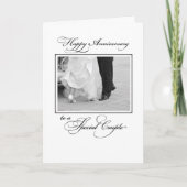 Trouwjubileum felicitaties, Elegant Kaart (Voorkant)