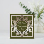 Trouwjubileum Kaart (Staand voorkant)