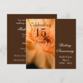 Trouwjubileum Kaart (Voorkant / Achterkant)