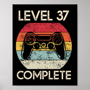 Trouwjubileum Koppels Man Gamer Grappig Echtgenoot Poster