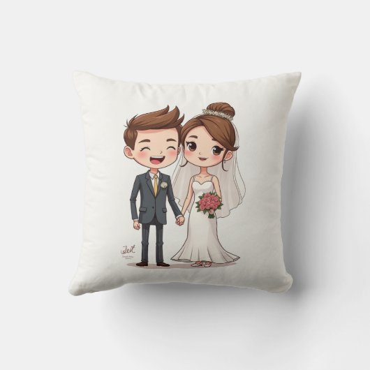 Trouwjubileum Kussens (Achterkant)