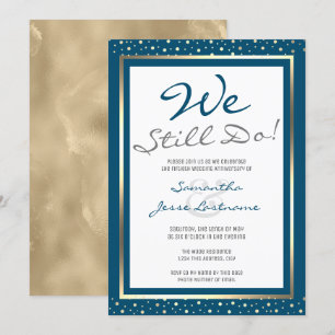 Trouwjubileum We Still Do Elegante Goud Kaart