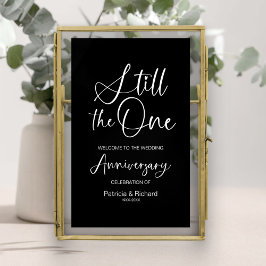Trouwjubileum Welkomstbord 'Still The One' Poster