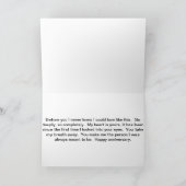 trouwjubileumkaart kaart (Binnen)