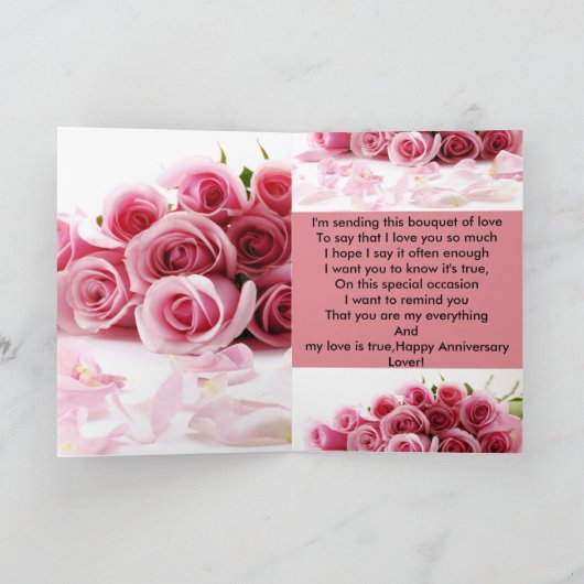 trouwjubileumkaarten kaart (Binnen)