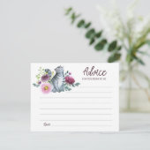 Trouwjurk Advieskaart voor de Bruid (Staand voorkant)