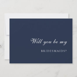 Trouwjurk Blauw & Goud Uitnodigingskaart Voor Brui Kaart