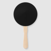 Trouwjurk bruid & bruidegom Matching klaarkomende Handwaaier (Achterkant)