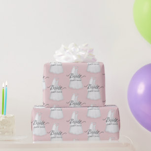 Trouwjurk Bruid Gepersonaliseerd Cadeau Cadeaupapier