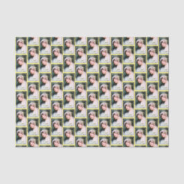 Trouwjurk Bruid Lace Geel en Grijs Thema Tissuepapier