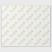 Trouwjurk bruid te huwen bruiloft bruids- cadeaupapier (Vlak)