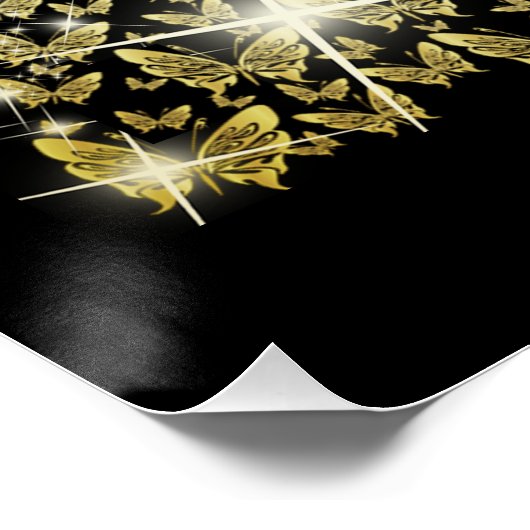 Trouwjurk bruids boetiek bedrijf perfect poster (Hoek)