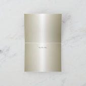 Trouwjurk Bruidsfeest Bedankkaart Lace & Pearl (Binnen)