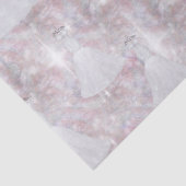 Trouwjurk Bruidsjurk Pastel Glitterende Lichtjes Tissuepapier (Detail)