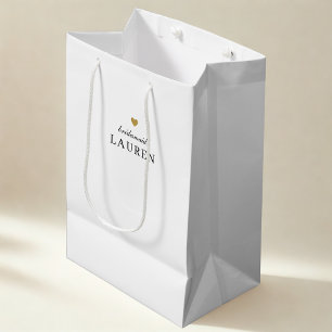 Trouwjurk Bruidsmeisje Voorstel Naam Cadeautas